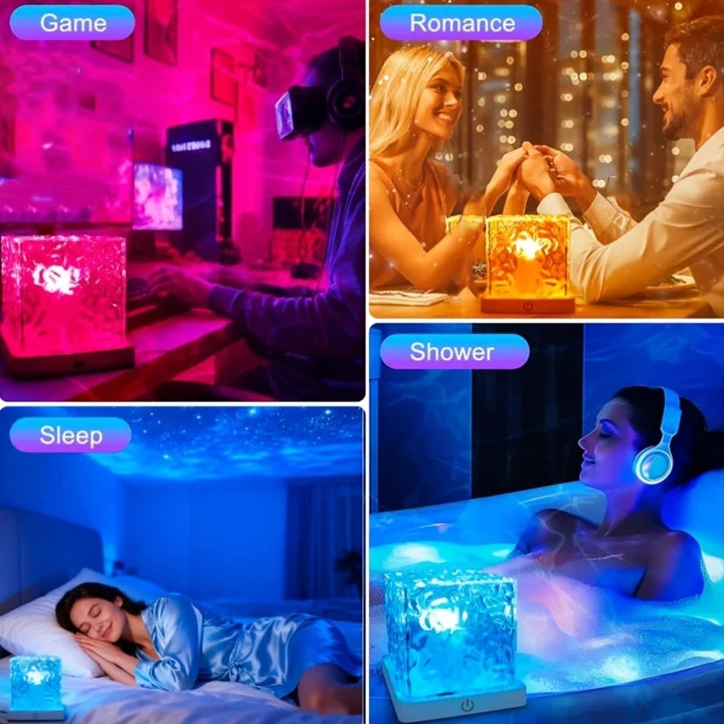 Color Wave Rechargeable Lamp