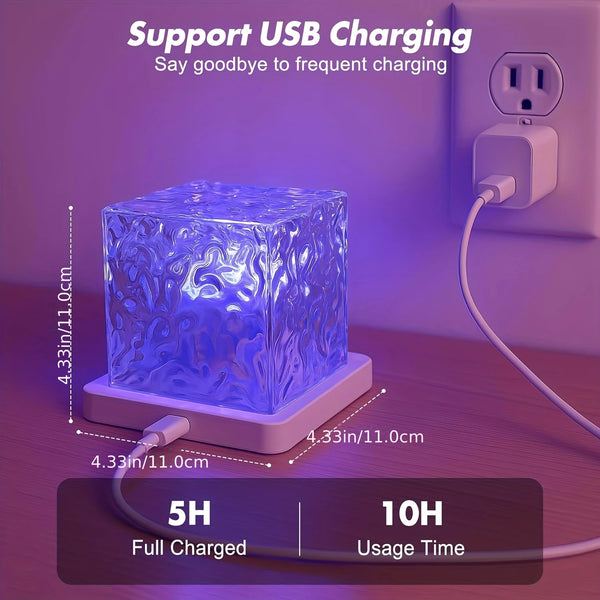 Color Wave Rechargeable Lamp