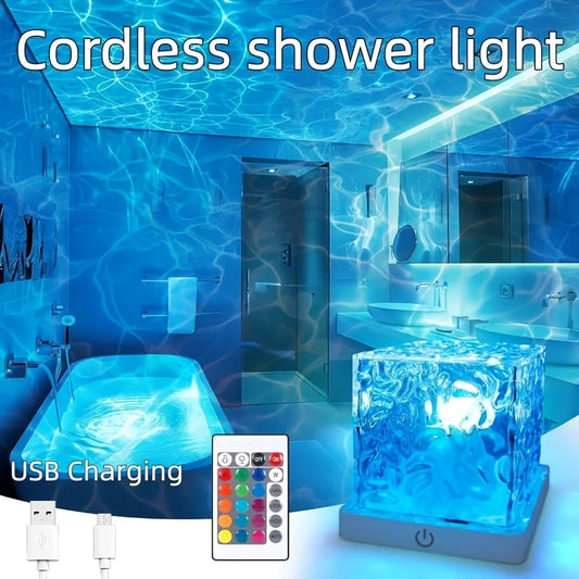Color Wave Rechargeable Lamp